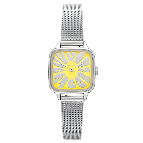 正規代理店 [KOMONO] コモノ 腕時計 時計 レディース KOM-W4213 ケイト フラワー ロワイヤル シルバー レモン